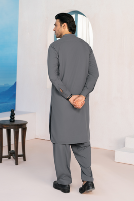 Slate Grey | Shalwar Kameez