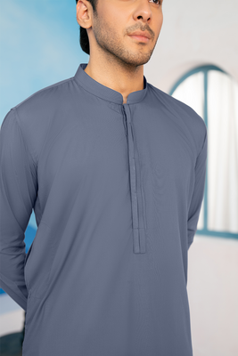 Shalwar Kameez | Slate Grey