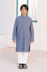 Indigo Blue | Kids - Kurta Trouser