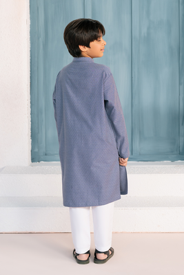 Indigo Blue | Kids - Kurta Trouser