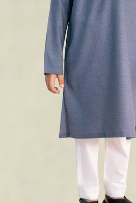 Boys - Kurta Trouser | Indigo Blue