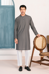 Charcoal Grey | Kurta Trouser