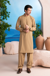 Camel Brown | Shalwar Kameez