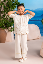 Schiffli Co-ord | Lemon