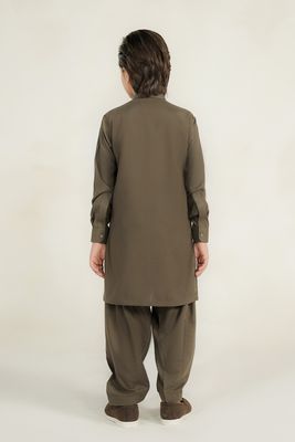 KIDS SHALWAR KAMEEZ | OAKMOSS GREEN
