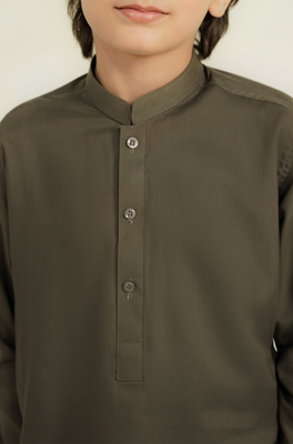 KIDS SHALWAR KAMEEZ | OAKMOSS GREEN