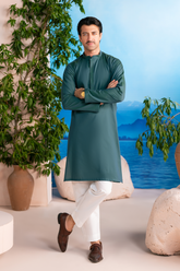 Deep Pine Green | Kurta Trouser