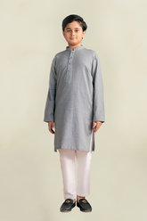 Boys - Kurta Trouser | Grey