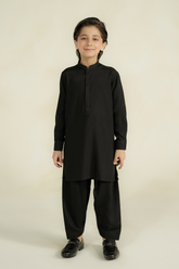 KIDS SHALWAR KAMEEZ | JET BLACK