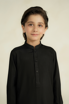 KIDS SHALWAR KAMEEZ | JET BLACK
