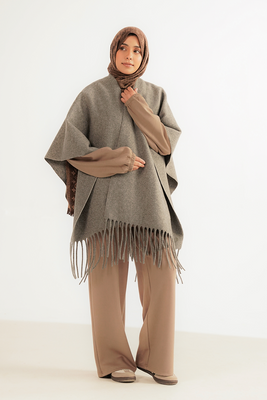 Cape Shawls - Grey