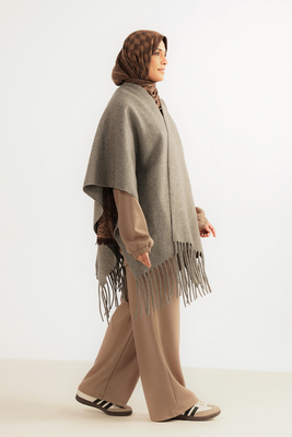 Cape Shawls - Grey