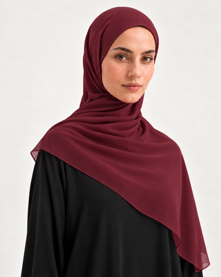 Ruby CHIFFON SCARF