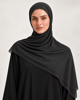 Black Jersey Scarf