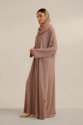 Embellished Abaya Set | Lilac
