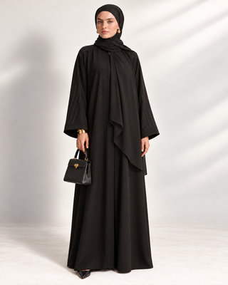 The Black Halo Abaya