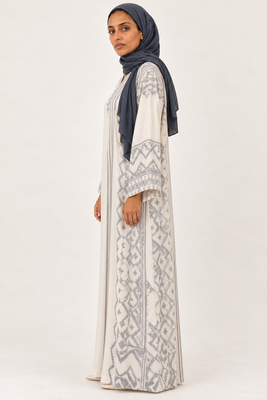 Stone Geometric Dress
