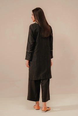 EMBROIDERED CO-ORD | MUSE BLACK