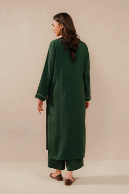 EMBROIDERED CO-ORD | JADE GREEN