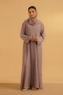Embellished Abaya | Lilac