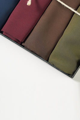 Chiffon Hijab (Dark) - Bundle of Six