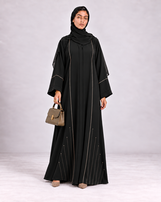 The Amber Trim Abaya