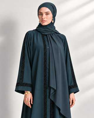 The Dusk Sparkle Abaya