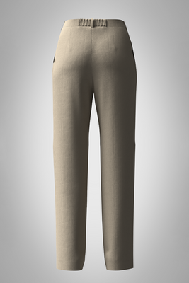 Pleated Rhino Straight Pant