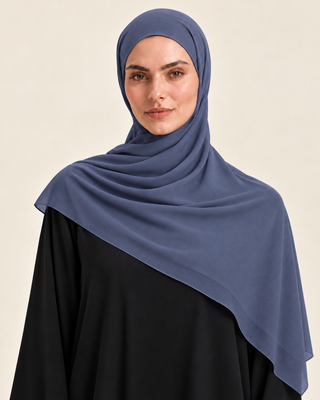 Stone Blue NIDA SCARF