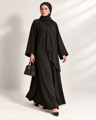 The Black Halo Abaya