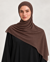 Cocoa Jersey Scarf