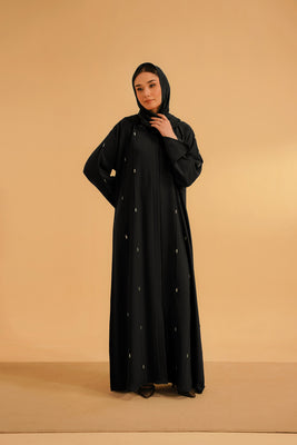 Embellished Abaya | Black