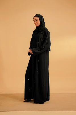 Embellished Abaya | Black