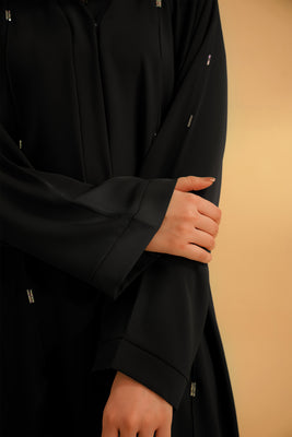 Embellished Abaya | Black