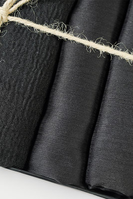 Black Monochrome Hijab - Pack of Six