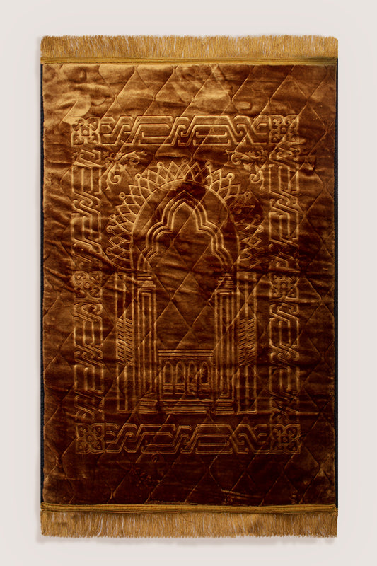 Prayer Mat Pure Elegance | Gold | Cushioned