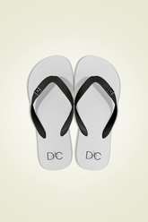 Men Flip Flops | White