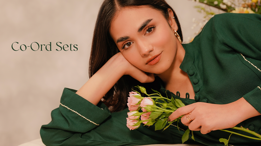 Co Ord Sets Pakistan: Best Printed, Solid & Embroidered Designs