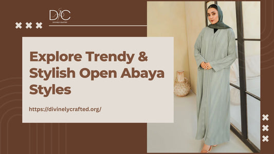 Open Abaya Style