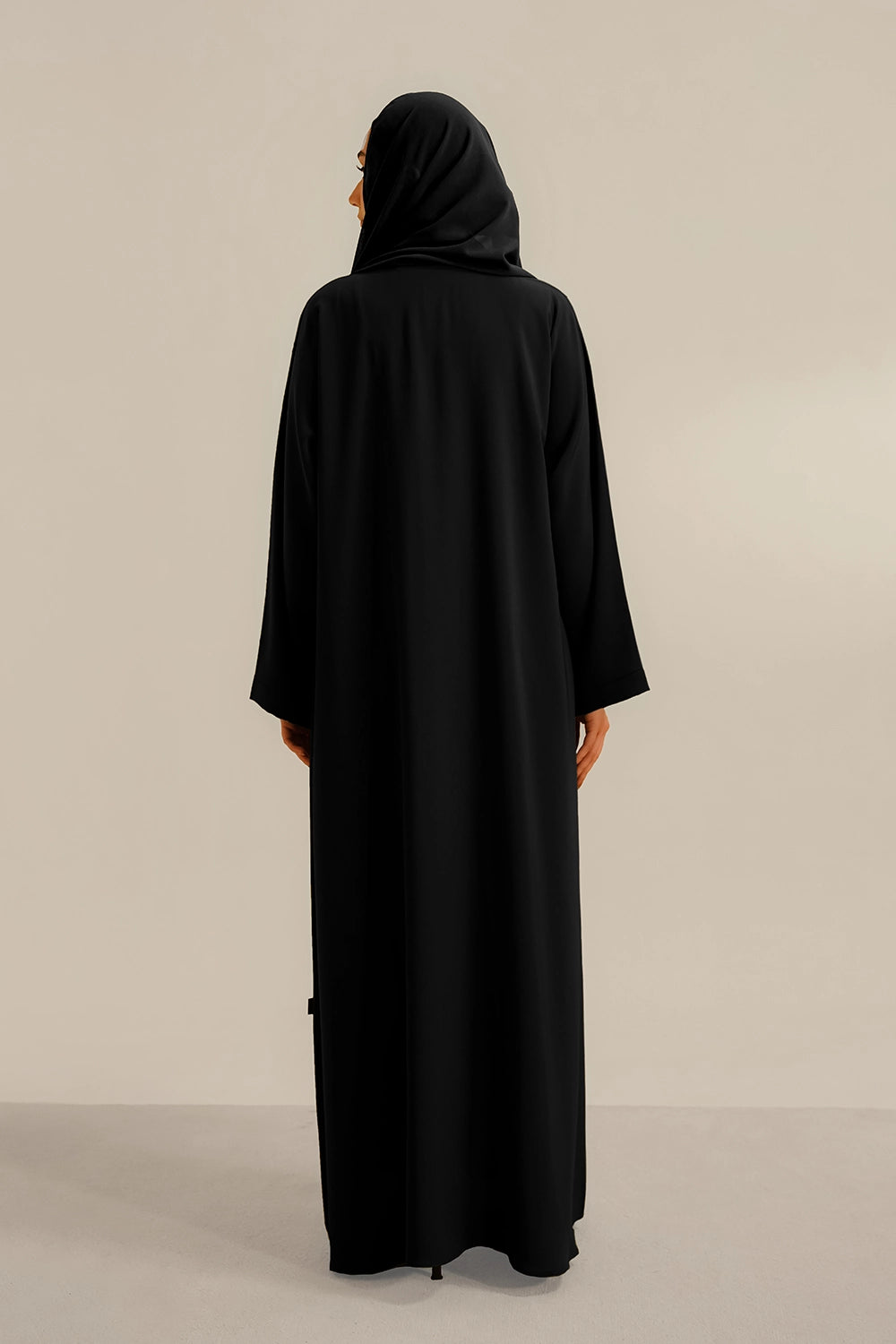 Embellished Abaya Set | Black