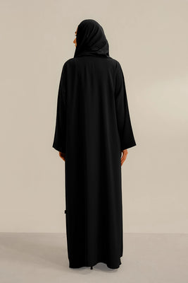 Embellished Abaya Set | Black