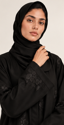 The Raven Abaya