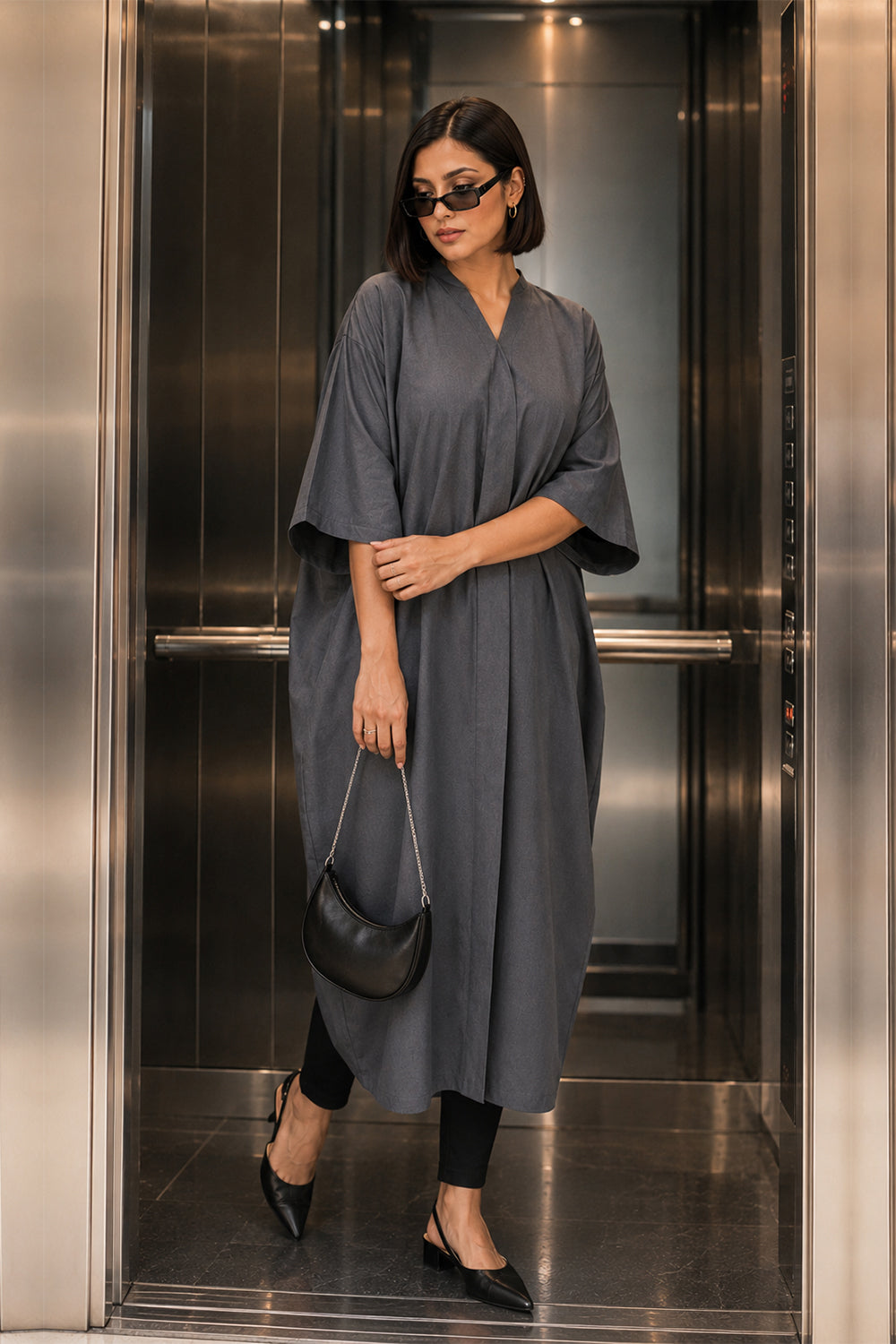 Steel Cocoon Kaftan