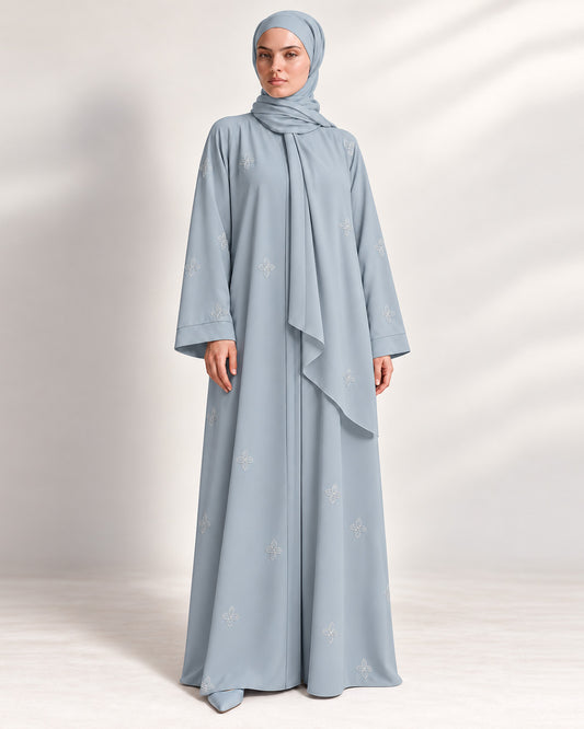 The Azure Abaya 1122