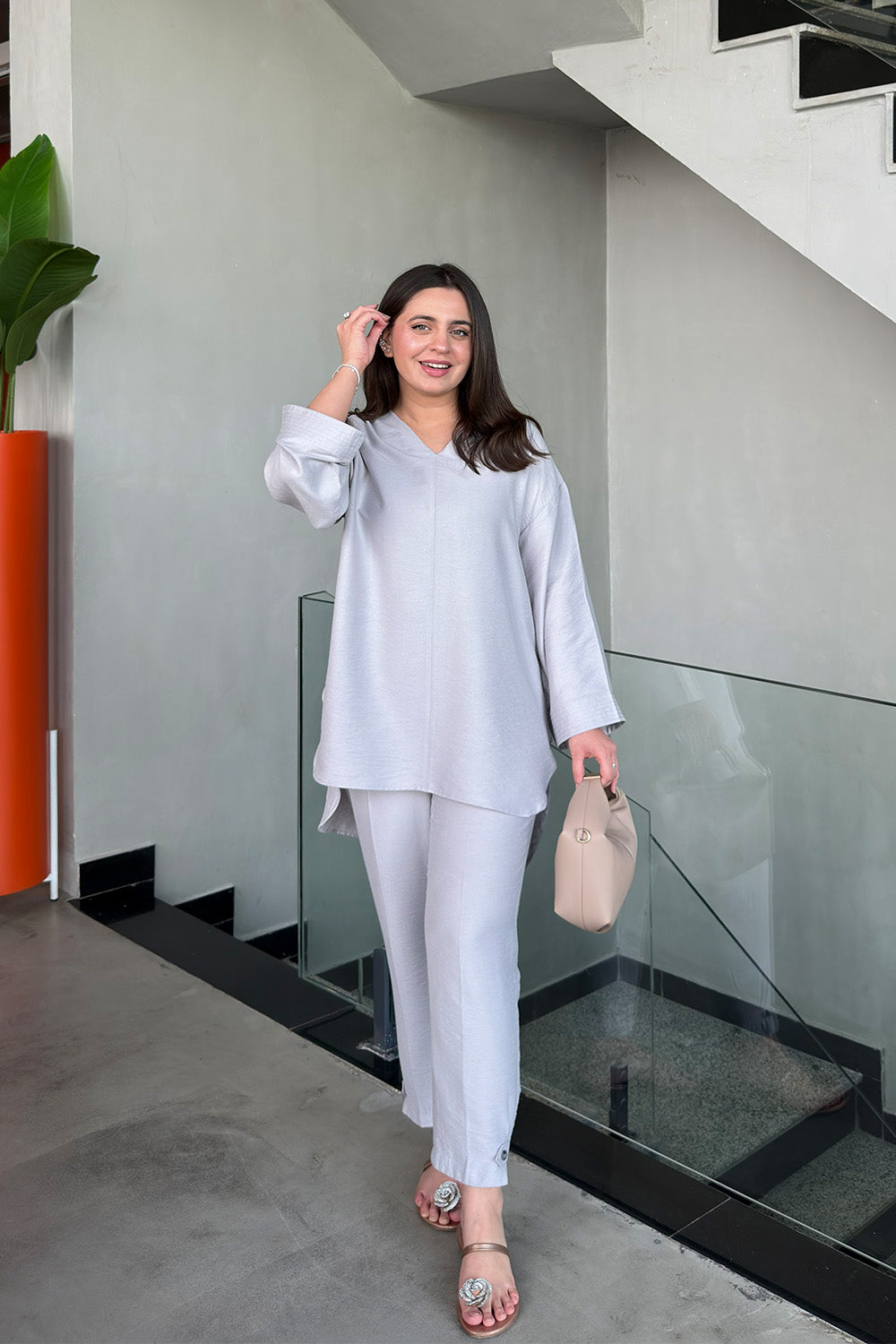 Dove Grey — Co-ord Set