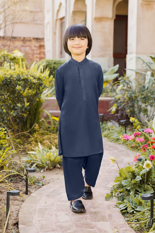 SHALWAR KAMEEZ FOR KIDS | BERRY BLUE