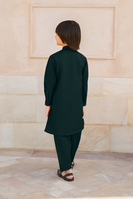 SHALWAR KAMEEZ FOR KIDS | ALPINE GREEN