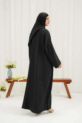 Misk Abaya | Buttoned Up