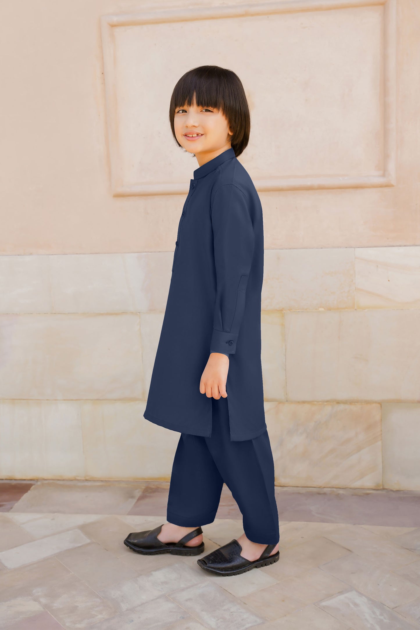 SHALWAR KAMEEZ FOR KIDS | BERRY BLUE