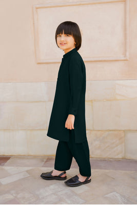 SHALWAR KAMEEZ FOR KIDS | ALPINE GREEN